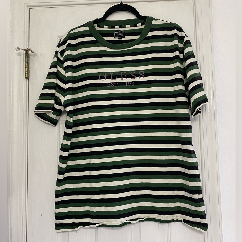 NWT Guess Striped Tee